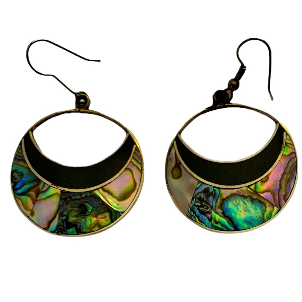 Drop earrings vintage 1980s